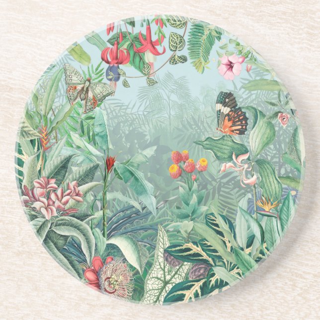 Posavasos Paraíso tropical (Frente)