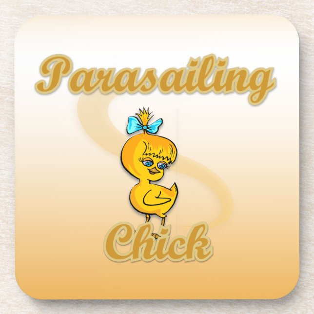 Posavasos Parasailing Chick (Frente)