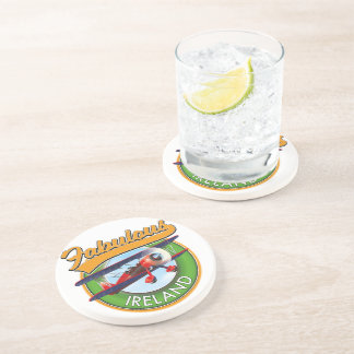 Posavasos parche de viaje fabuloso Irlanda.
