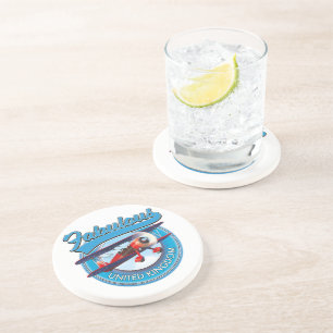 Posavasos Parche de viaje fabuloso Reino Unido.