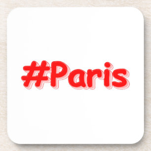 Posavasos "París". Diseño elegante. ¡Hazte con una en Zazzle