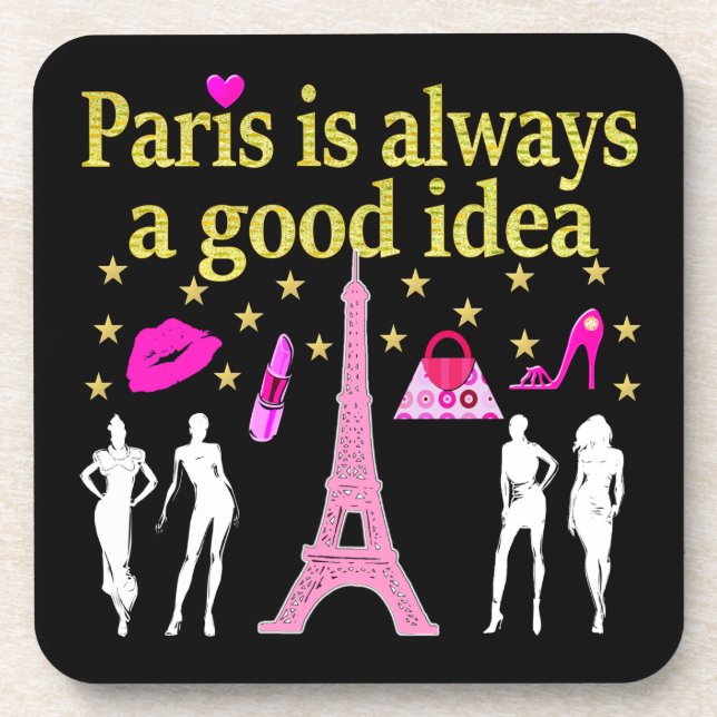 POSAVASOS PARÍS ES SIEMPRE UNA BUENA IDEA (Frente)