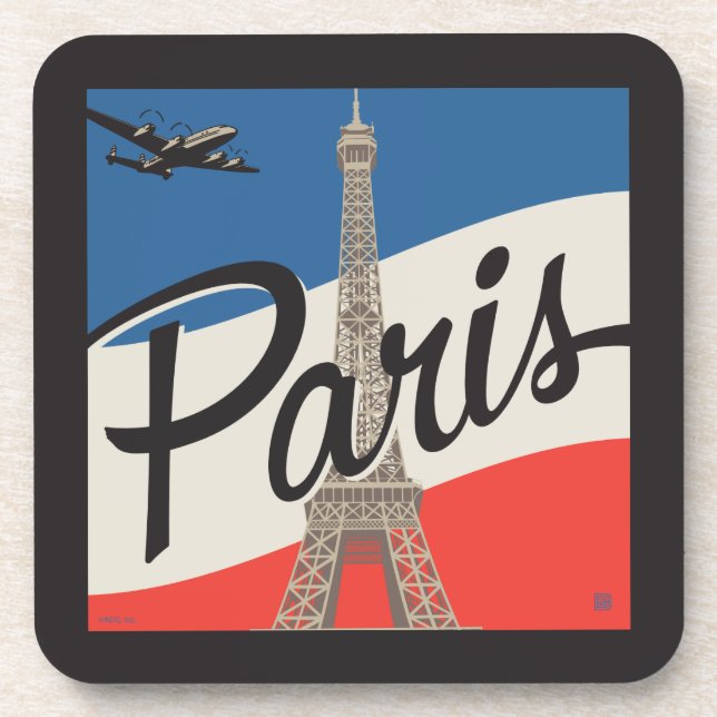 Posavasos París Francia | Torre Eiffel (Frente)