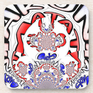 Posavasos París Hakuna Matata París Blanco Rojo Azul.png