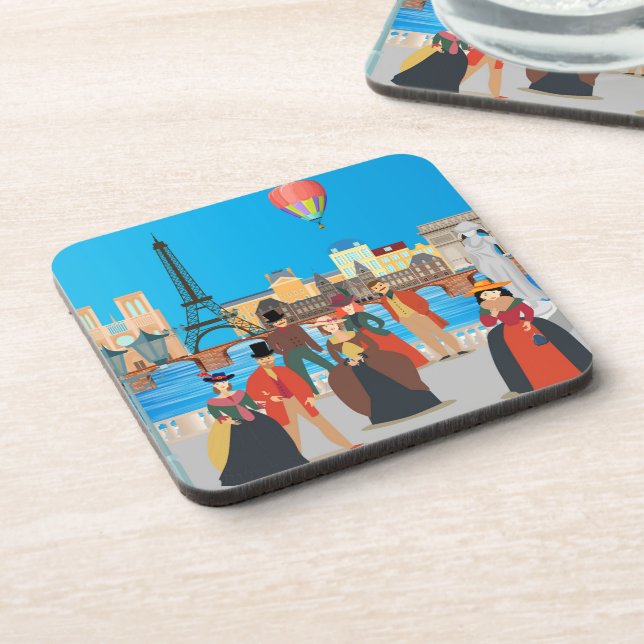Posavasos París victoriano (Lado Izquierdo)