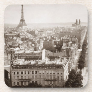 Posavasos París: Visión aérea, 1900