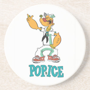 Posavasos Parodia de Popeye Vintage de los años 90