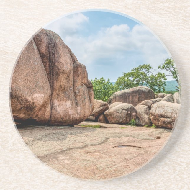 Posavasos Parque estatal Elephant Rocks (Frente)