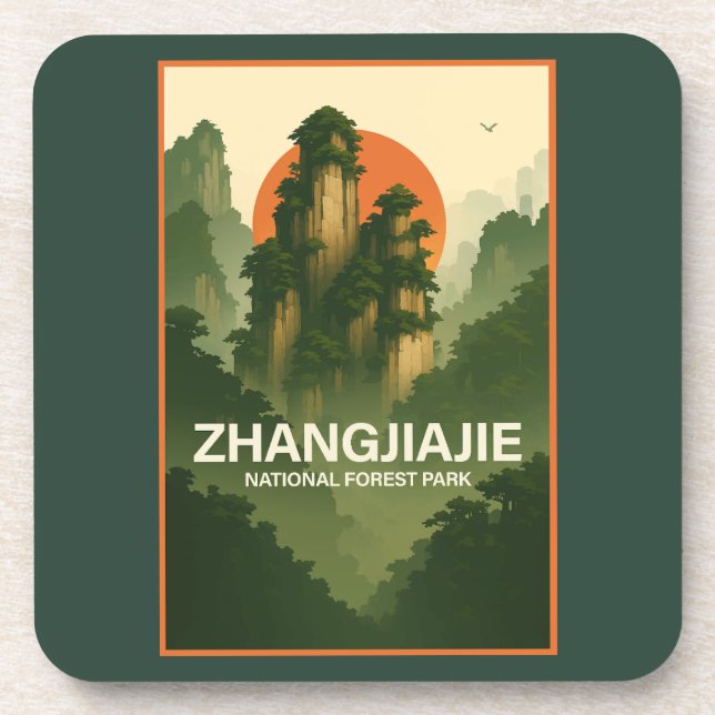Posavasos Parque forestal nacional Zhangjiajie (Frente)