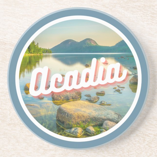 Posavasos Parque nacional Acadia Fotografía paisajística de  (Frente)