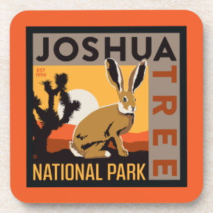 Posavasos Parque nacional Árbol de Joshua Jackrabbit
