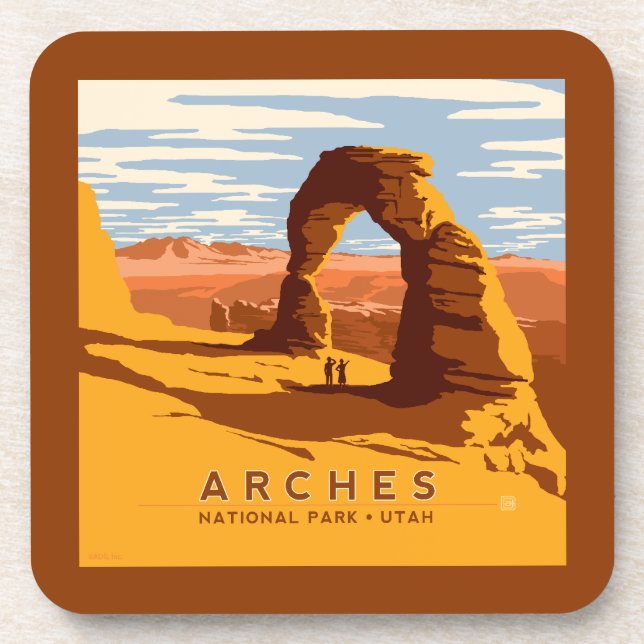 Posavasos Parque nacional Arches | Utah (Frente)