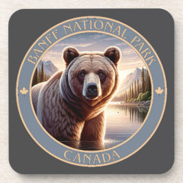 Posavasos Parque nacional Banff Canadá