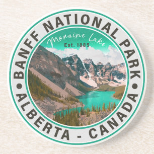 Posavasos Parque nacional Banff Moraine Lake Alberta Canada
