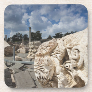 Posavasos Parque Nacional Beit She-An, ruinas de la época ro