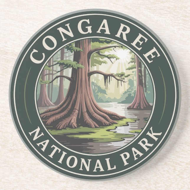 Posavasos Parque nacional Congaree (Frente)