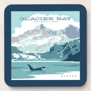 Posavasos Parque nacional de la Bahía de los Glaciares   Orc