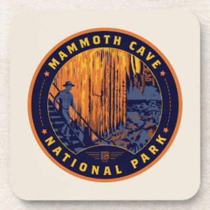Posavasos Parque nacional de las Cuevas Mammoth