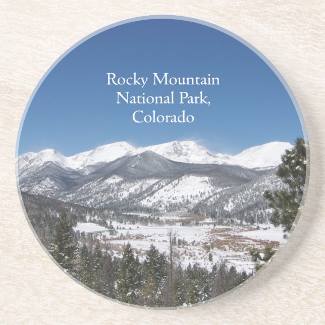 Posavasos Parque nacional de las Montañas Rocosas, Montaña R (Frente)