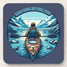 Posavasos Parque nacional de los fiordos de Kenai