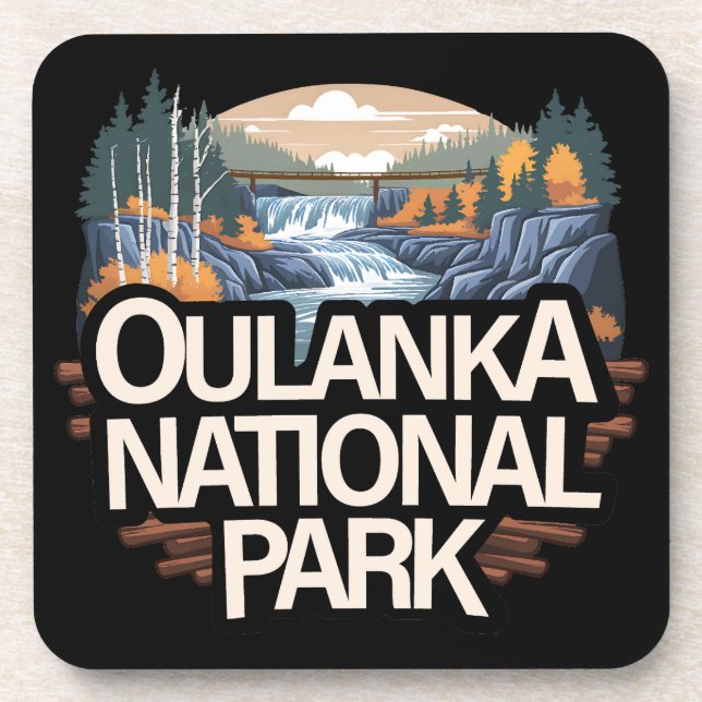 Posavasos Parque nacional de Oulanka, Finlandia (Frente)