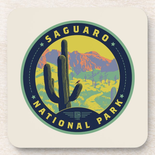 Posavasos Parque nacional de Saguaro (Frente)