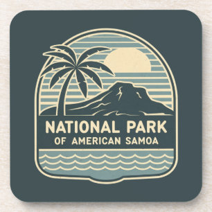 Posavasos Parque nacional de Samoa Americana