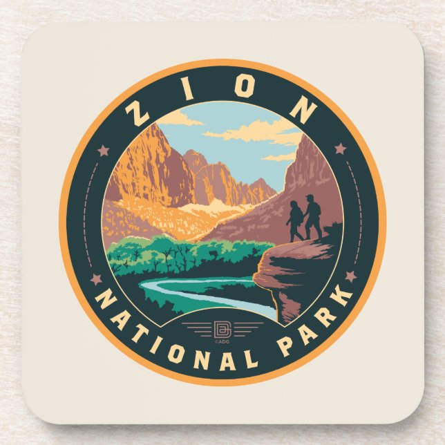 Posavasos Parque nacional de Zion (Frente)