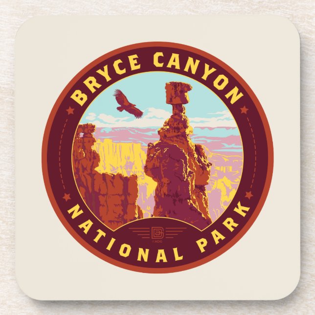 Posavasos Parque nacional del Cañón de Bryce (Frente)