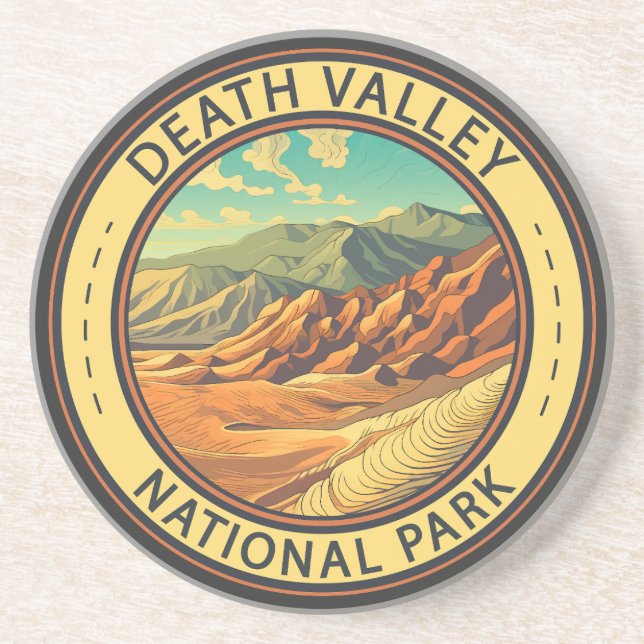 Posavasos Parque nacional del Valle de la Muerte Arte de Via (Frente)
