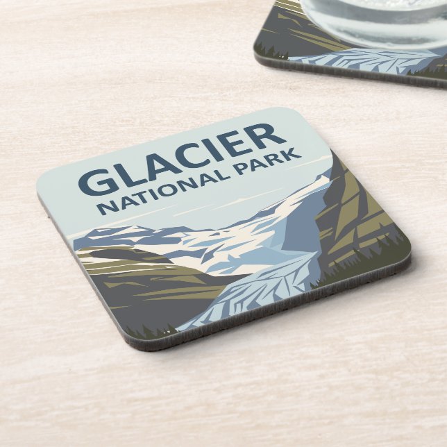 Posavasos Parque nacional Glaciar Arte de Viajes (Lado Izquierdo)