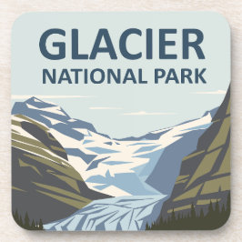 Posavasos Parque nacional Glaciar Arte de Viajes
