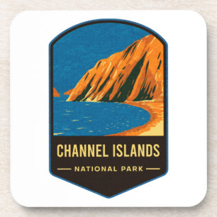 Posavasos Parque nacional Islas del Canal