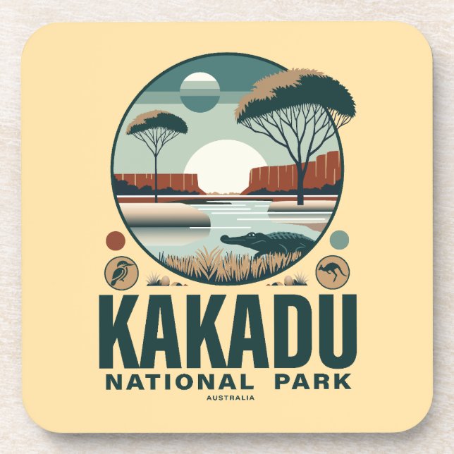 Posavasos Parque nacional Kakadu Australia (Frente)