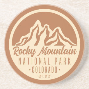 Posavasos Parque nacional Rocky Mountain Colorado