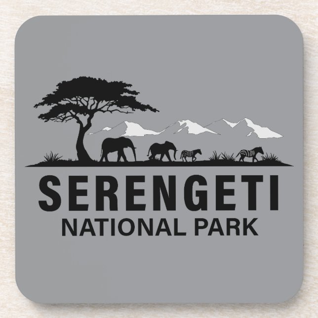 Posavasos Parque nacional Serengeti (Frente)