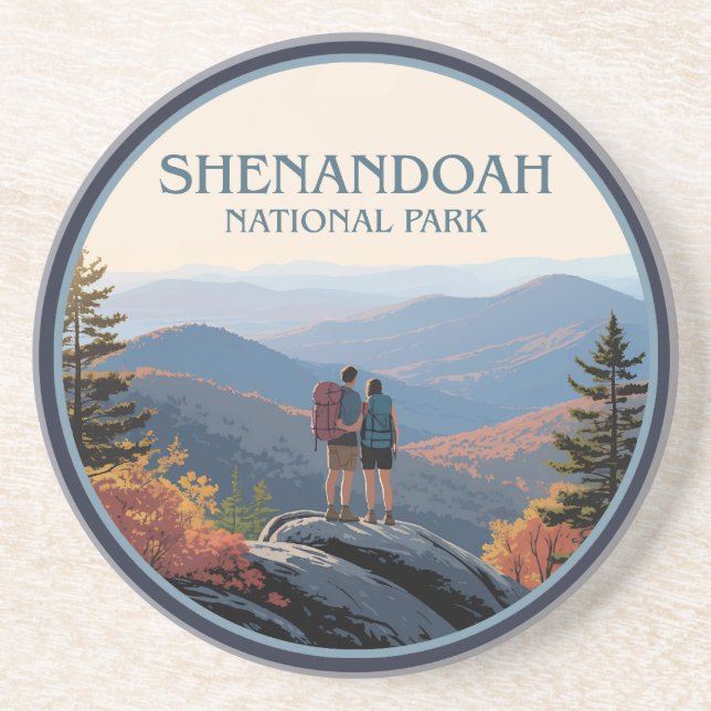 Posavasos Parque nacional Shenandoah Virginia (Frente)