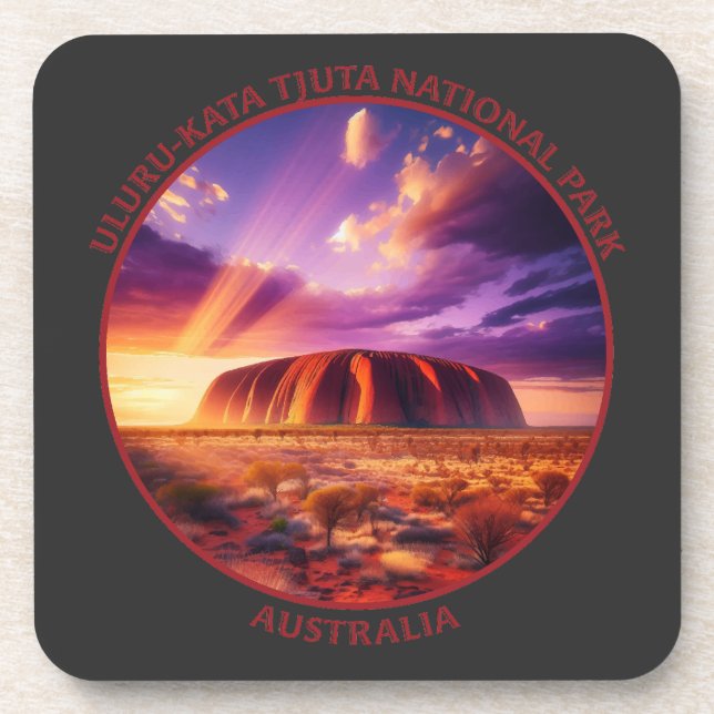Posavasos Parque nacional Uluru-Kata Tjuta, Australia (Frente)