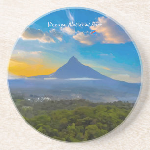 Posavasos Parque Nacional Virunga, RD Congo - Volcán