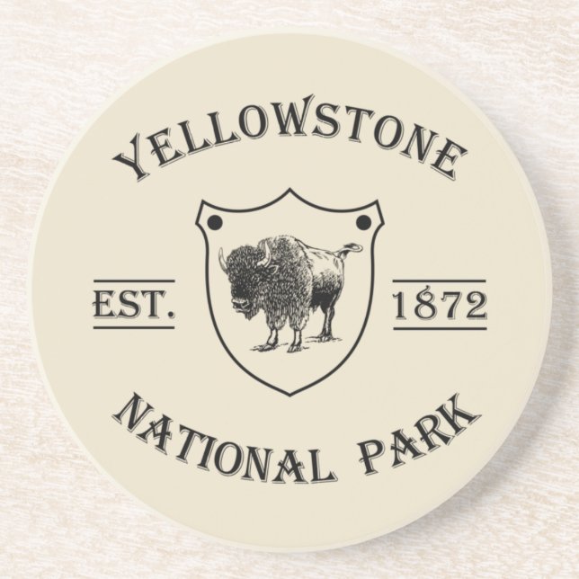 Posavasos parque nacional yellowstone (Frente)