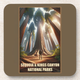 Posavasos Parques nacionales del Cañón Sequoia y Kings