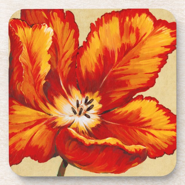Posavasos Parrot Tulip I (Frente)