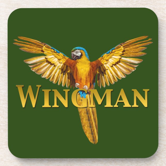 Posavasos Parrot Wingman (Frente)