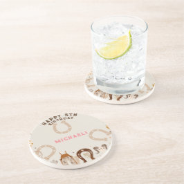 Posavasos Partido del Cumpleaños de los Vaqueros del País Oc