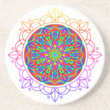 Pascua arenosa arenosa de Rainbow Mandala Boho