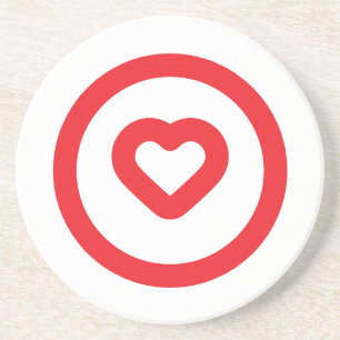 Posavasos Pascua Círculo Cardíaca