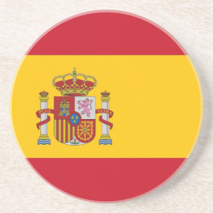 Posavasos Pascua con bandera de España
