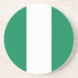 Posavasos Pascua con bandera de Nigeria