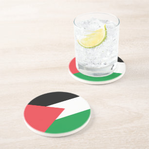Posavasos Pascua con bandera de Palestina