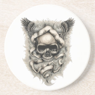 Posavasos Pascua de arena con "Alas del destino"